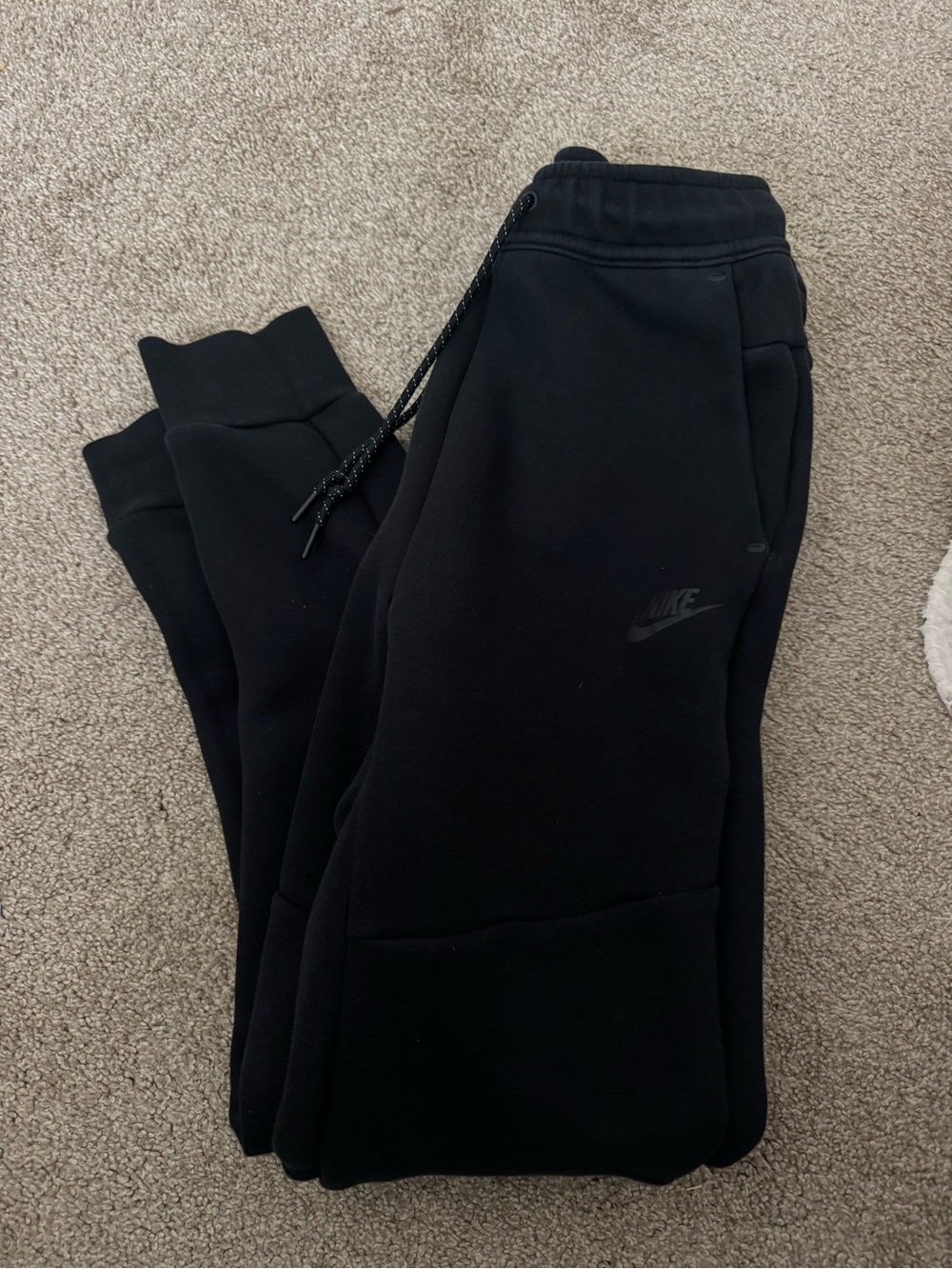 Nike Tech Fleece Womenβs Black Joggers